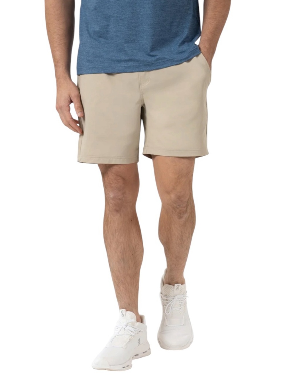 Rhoback Men's Everyday Short in Dune Size L